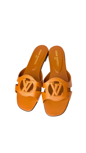 LV Isola Flat Mule (Cognac)